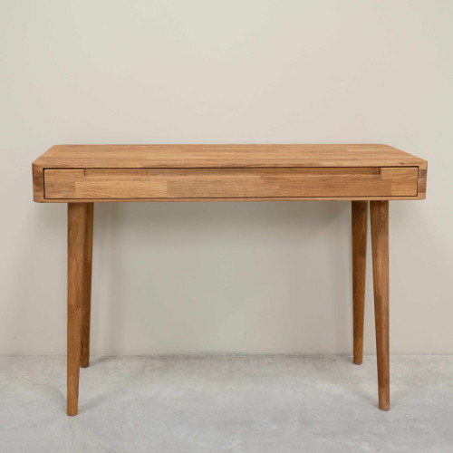 Mesa escritorio tocador de madera maciza de roble Escandi | NordicStory