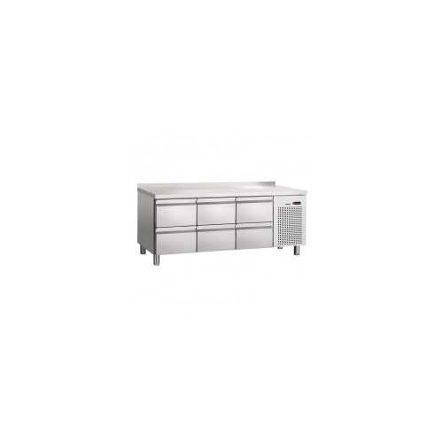 Mesa fr&iacute;a refrigerada con peto S6-150 MA Bartscher 110857MA
