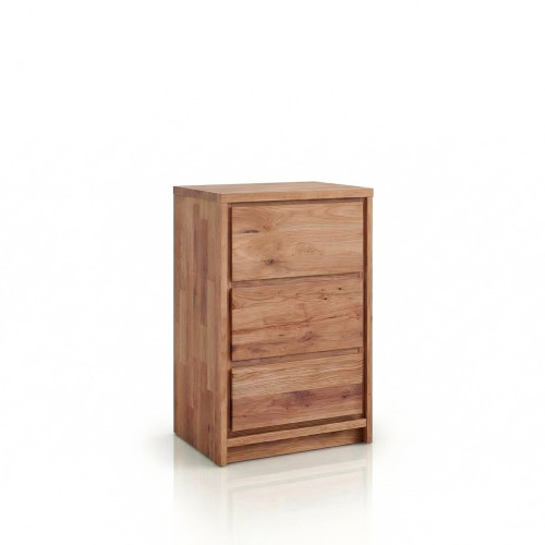 Mesa de noche de madera maciza de roble Oregon 30 | NordicStory