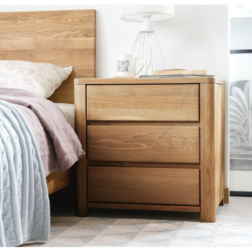 Mesita de madera maciza roble Elsa 30 | NordicStory
