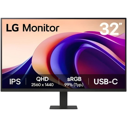 Monitor LG 32U631A-B - 31.5" -  QHD - 100 Hz
