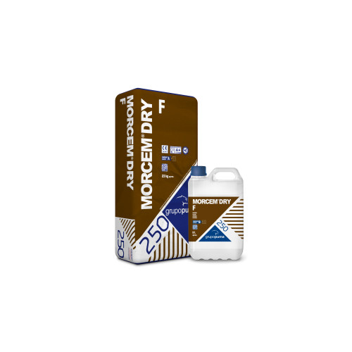 Morcem Dry F. Lote 20 kg + 7,8 L
