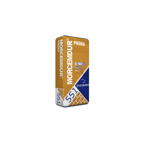 Morcemdur piedra OC CSIII W2 (monocapa piedra) 25 kg. Blanco