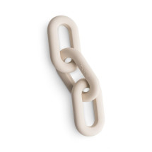 Mordedor silicona Mushie links shifting sand