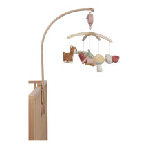 Móvil musical de madera Fairy Garden