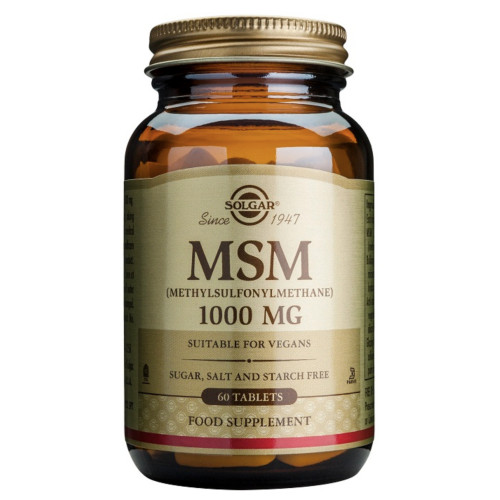 MSM &middot; Solgar &middot; 60 comprimidos