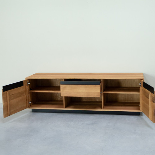 Mueble de TV de madera maciza roble Bremen | NordicStory
