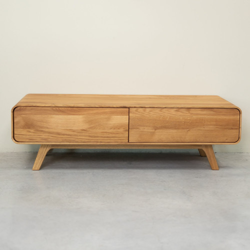 Mueble de TV de madera maciza roble Geneva | NordicStory