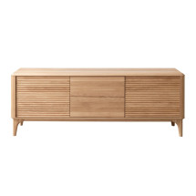 Mueble de TV de madera maciza roble Oxford | NordicStory