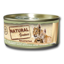 Natural Greatness Gatitos Pechuga de Pollo Lata 70g