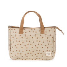 Neceser corazones Poppy canela