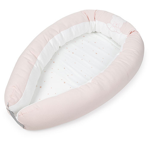 Nido para beb&eacute; Teddy rosa