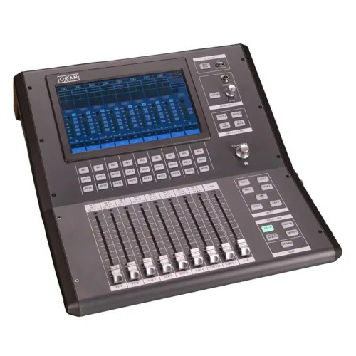 OQAN Q24D Pro | Mesa de Mezclas Digital 24 Canales con Faders Motorizados