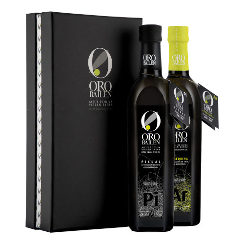 Oro Bail&eacute;n Estuche Picual y Arbequina 500ml