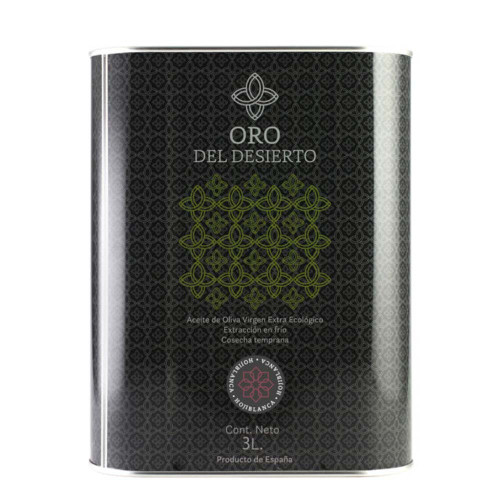 Oro del Desierto Ecol&oacute;gico Hojiblanca Lata 3L