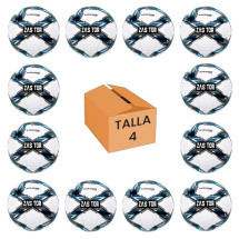 Pack 12 Balones Fútbol Zastor Striker 4F2000 T-4
