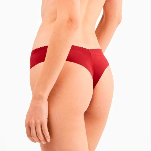 Pack 3 bragas brasile&ntilde;as Gisela termofusionadas con corte l&aacute;ser