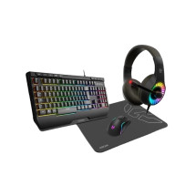 Pack gaming Kenya (teclado+ratón+alfombrilla+auriculares)