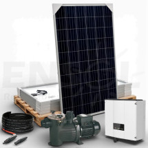 Pack Solar Piscina con bomba de 1CV