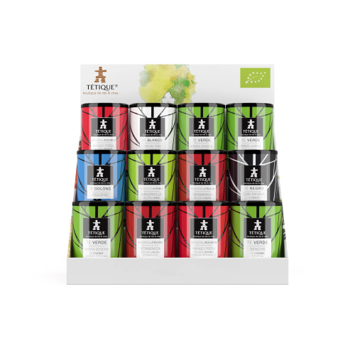 Pack de T&eacute;s ecol&oacute;gicos al granel, 12 Variedades