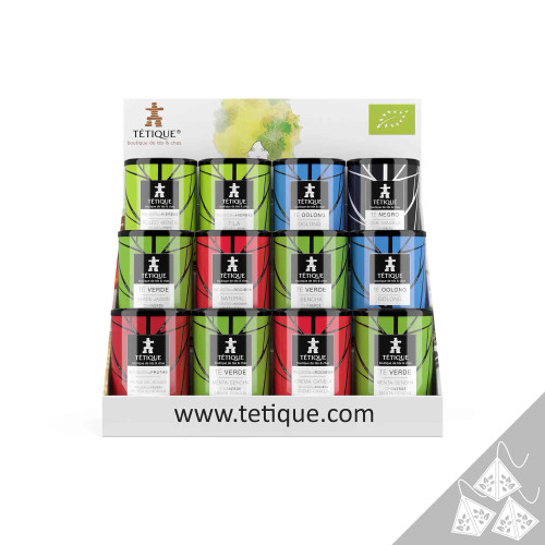 Pack de T&eacute;s ecol&oacute;gicos en p&iacute;ramides, 12 Variedades