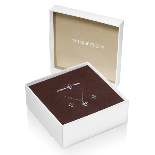 Pack Viceroy colgante pendientes pulsera 5076K000-07 joyas plata niña mujer