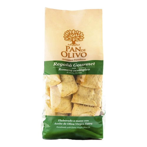Pan de Olivo Rega&ntilde;&aacute; Aove y Romero Ecol&oacute;gico 200g