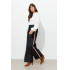 Pantal&oacute;n ancho con bandas