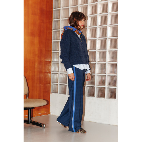 Pantal&oacute;n ancho de cuadros
