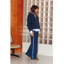 Pantalón ancho de cuadros