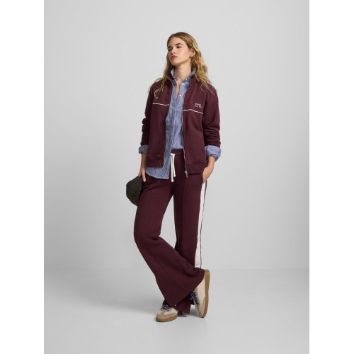 Pantalon chandal silbon woman granate