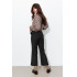 Pantal&oacute;n flare corto