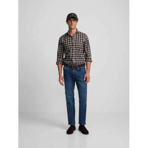 Pantalon sport denim azul oscuro