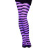 Pantys a rayas violetas para ni&ntilde;a ideales para Halloween