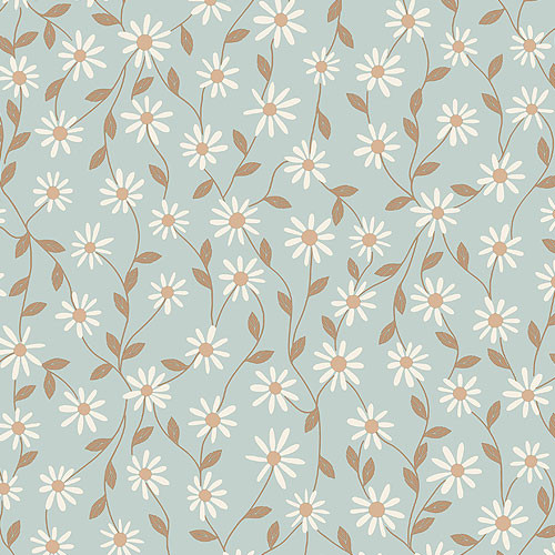 Papel pintado Anna azul