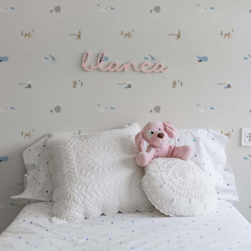 Papel pintado familia Animales
