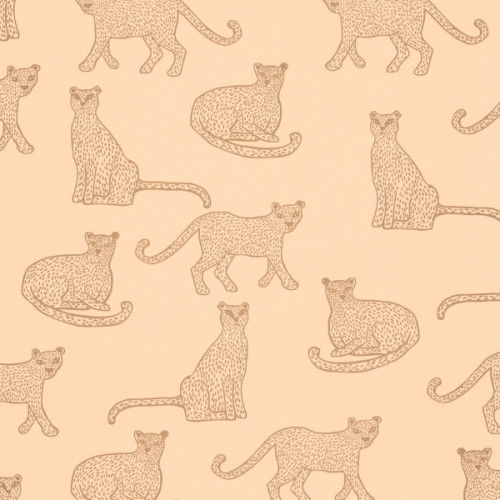 Papel pintado Let&acute;s go Girls Lea oro rosa envejecido