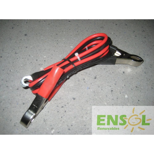 Pareja cables DC 6mm2 bicolor