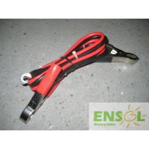 Pareja cables DC 6mm2 bicolor