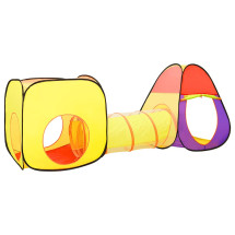 Parque de juegos infantil Colorbox 2 tiendas + túnel multico...