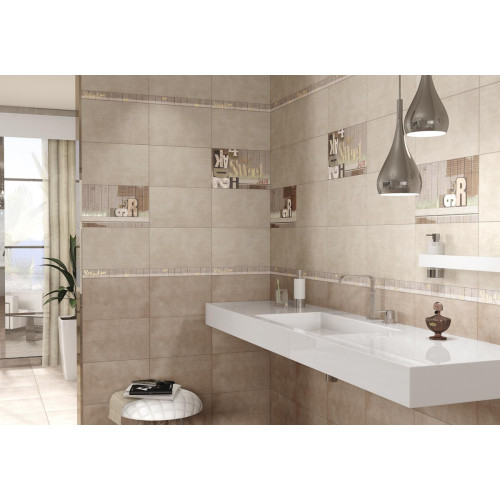 Pascal Crema 25x40 Azulejo