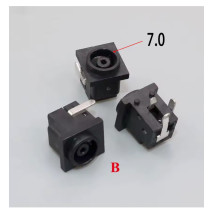 PCB7 Conector Hembra de Alimentación CC Horizontal 3 Patas
