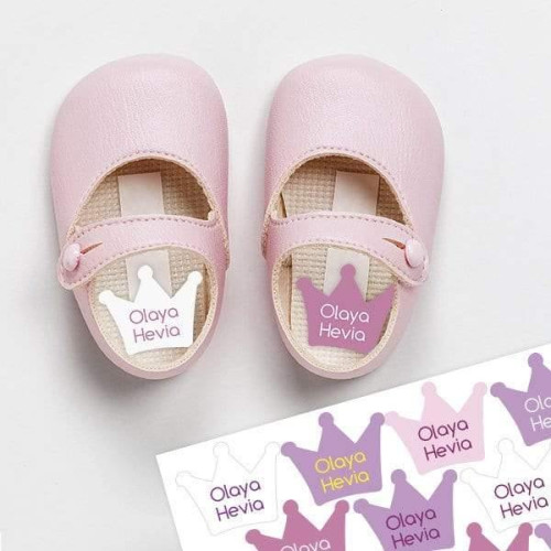 Pegatinas marcar zapatos Coronas