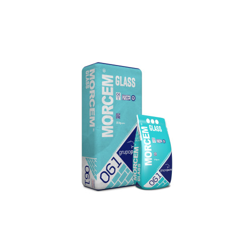 Pegoland morcem glass. Pegado bloque Vidrio 25 kg