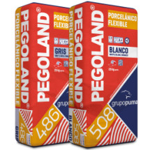 Pegoland Porcelánico Flexible Blanco 25 kg.