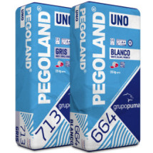 Pegoland UNO blanco 25 kg. Cemento cola