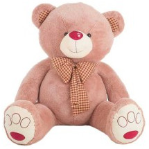 Peluche Osita Rosa Yesi 140cm.