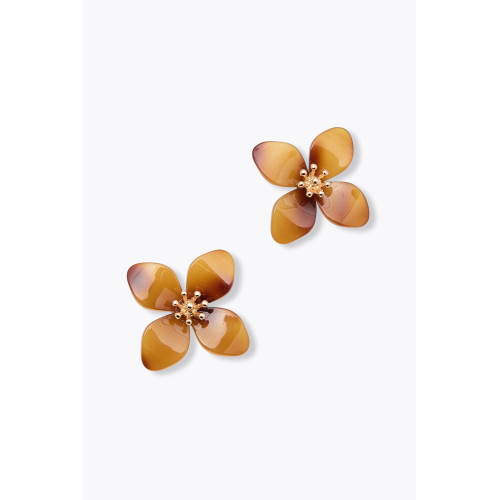 Pendientes flores