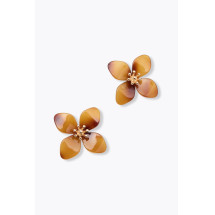 Pendientes flores