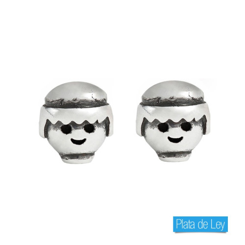 Pendientes de plata Playmobil clik CP00046 ale